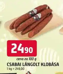Trefa CSABAI LÁNGOLT KLOBÁSA nabídka