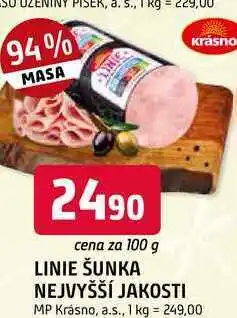 Trefa LINIE ŠUNKA NEJVYŠŠÍ JAKOSTI nabídka