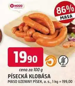 Trefa PÍSECKÁ KLOBÁSA nabídka