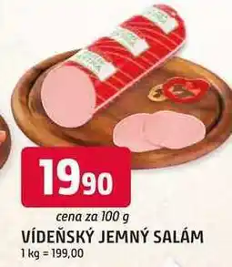 Trefa VÍDEŇSKÝ JEMNÝ SALÁM nabídka