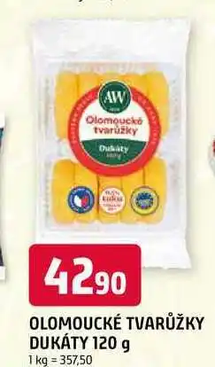 Trefa A.W. OLOMOUCKÉ TVARŮŽKY DUKÁTY nabídka