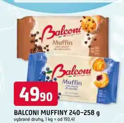 Trefa BALCONI MUFFINY nabídka