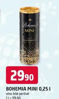 Trefa BOHEMIA MINI 0,25l vino bílé perlivé nabídka