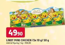 Trefa LINDT MINI CHICKEN (5x 10 g) 50 g nabídka