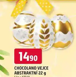 Trefa CHOCOLAND VEJCE ABSTRAKTNÍ nabídka