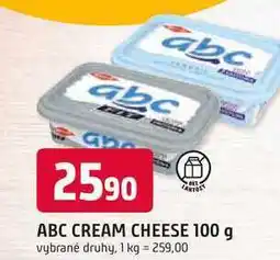 Trefa ABC CREAM CHEESE nabídka