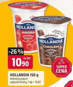 Trefa Hollandia Krémový jogurt nabídka