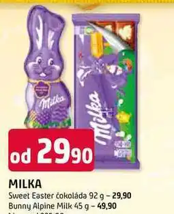 Trefa MILKA Sweet Easter čokoláda nabídka