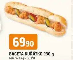 Trefa BAGETA KUŘÁTKO 230 g balená nabídka