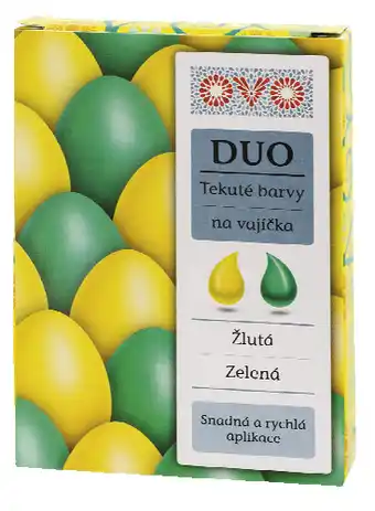 OVO tekuté barvy na vajíčka