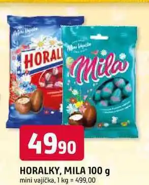 HORALKY, MILA 100 g mini vajíčka