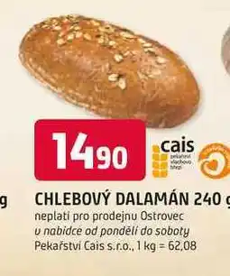 Trefa CHLEBOVÝ DALAMÁN nabídka