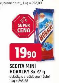 Trefa SEDITA MINI HORALKY nabídka