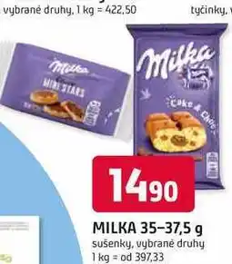 Trefa MILKA 35-37,5 g sušenky nabídka