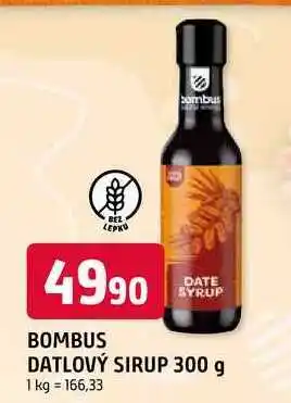 Trefa BOMBUS DATLOVÝ SIRUP nabídka