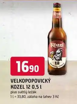 Trefa VELKOPOPOVICKÝ KOZEL 12 nabídka