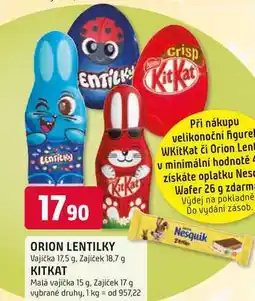 Trefa KITKAT Malá vajíčka nabídka