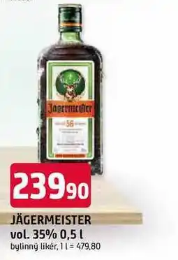Trefa Jägermeister nabídka