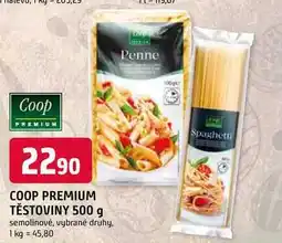 Trefa COOP PREMIUM TĚSTOVINY nabídka