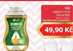 Teta VIX BIO AGÁVOVÝ SIRUP nabídka