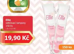 Teta Ellie odličovací tampony 150 ks nabídka