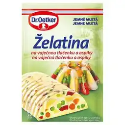 Trefa Dr. Oetker Želatina na vaječnou tlačenku a aspiky 20g nabídka