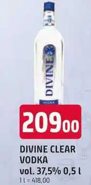 Trefa DIVINE CLEAR VODKA vol. 37,5% nabídka