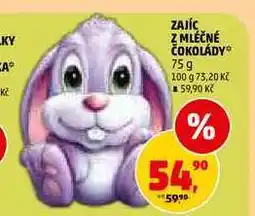 Penny Market ZAJÍC Z MLÉČNÉ ČOKOLÁDY nabídka