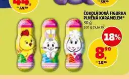 Penny Market ČOKOLÁDOVÁ FIGURKA PLNĚNÁ KARAMELEM nabídka