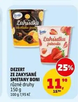 Penny Market DEZERT ZE ZAKYSANÉ SMETANY BONI nabídka