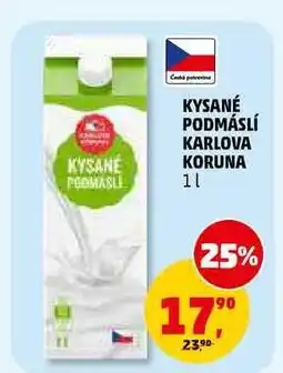 Penny Market KYSANÉ PODMÁSLÍ KARLOVA KORUNA nabídka