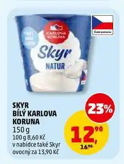Penny Market SKYR BÍLÝ KARLOVA KORUNA nabídka