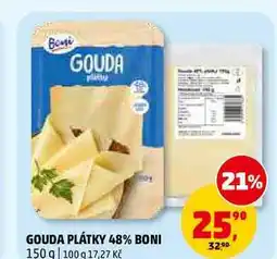 Penny Market GOUDA PLÁTKY 48% BONI nabídka