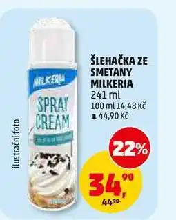 Penny Market ŠLEHAČKA ZE SMETANY MILKERIA nabídka