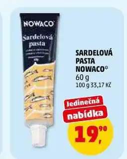 Penny Market SARDELOVÁ PASTA NOWACO nabídka
