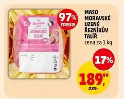 Penny Market MASO MORAVSKÉ UZENÉ ŘEZNÍKŮV TALÍŘ nabídka