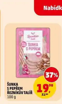 Penny Market ŠUNKA S PEPŘEM ŘEZNÍKŮV TALÍŘ nabídka