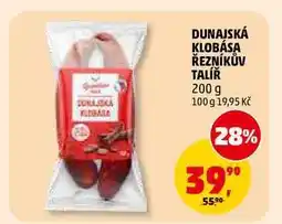 Penny Market DUNAJSKÁ KLOBÁSA ŘEZNÍKŮV TALÍŘ nabídka