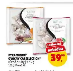 Penny Market PYRAMIDOVÝ OVOCNÝ ČAJ SELECTION nabídka