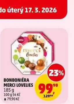 Penny Market BONBONIÉRA MERCI LOVELIES nabídka