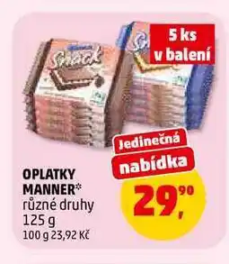Penny Market OPLATKY MANNER nabídka