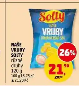 Penny Market NAŠE VRUBY SOLTY nabídka