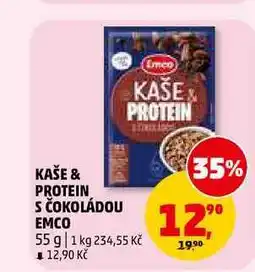 Penny Market KAŠE & PROTEIN S ČOKOLÁDOU EMCO nabídka