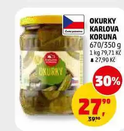 Penny Market OKURKY KARLOVA KORUNA nabídka