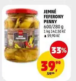 Penny Market JEMNÉ FEFERONY PENNY nabídka