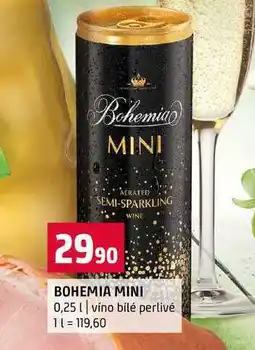 Terno BOHEMIA MINI 0,25l víno bílé perlivé nabídka