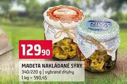 Terno MADETA NAKLÁDANÉ SÝRY 340/220 g vybrané druhy nabídka