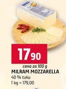 Terno MILRAM MOZZARELLA 40% tuku nabídka