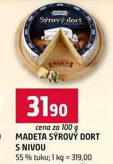 Terno MADETA SÝROVÝ DORT S NIVOU 55% tuku nabídka