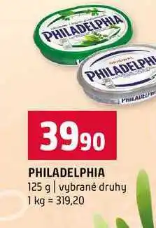 Terno PHILADELPHIA 125 g vybrané druhy nabídka